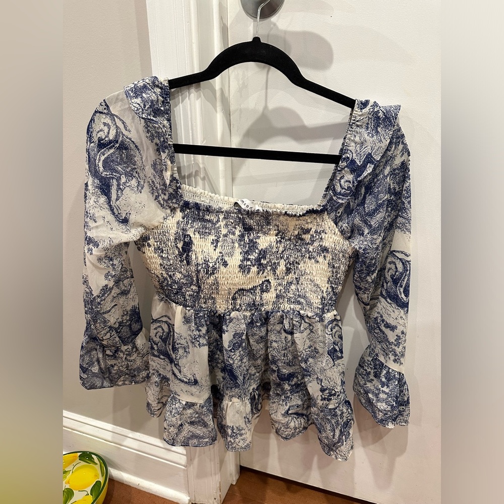 Dior Inspired Blouse